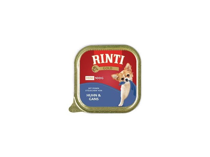 Rinti Dog Gold Mini vanička kuře+husa 100g