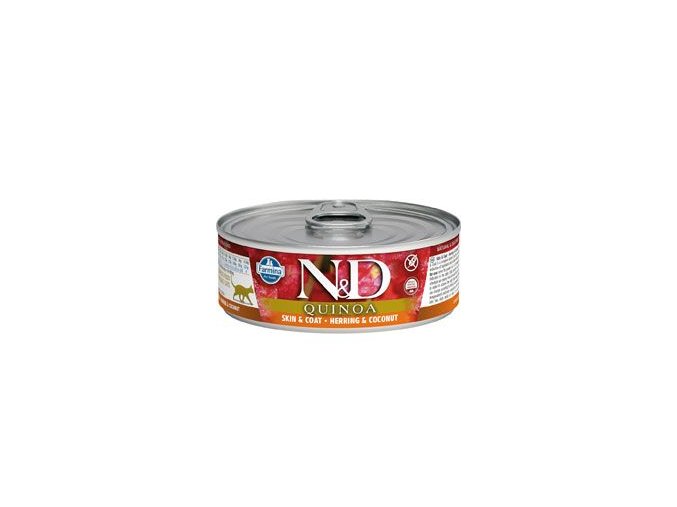 N&D CAT QUINOA Adult Herring & Coconut 80g