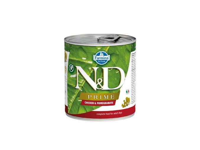 N&D DOG PRIME Adult Chicken & Pomegranate 285g