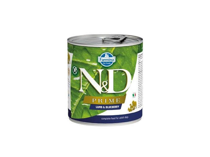 N&D DOG PRIME Adult Lamb & Blueberry 285g