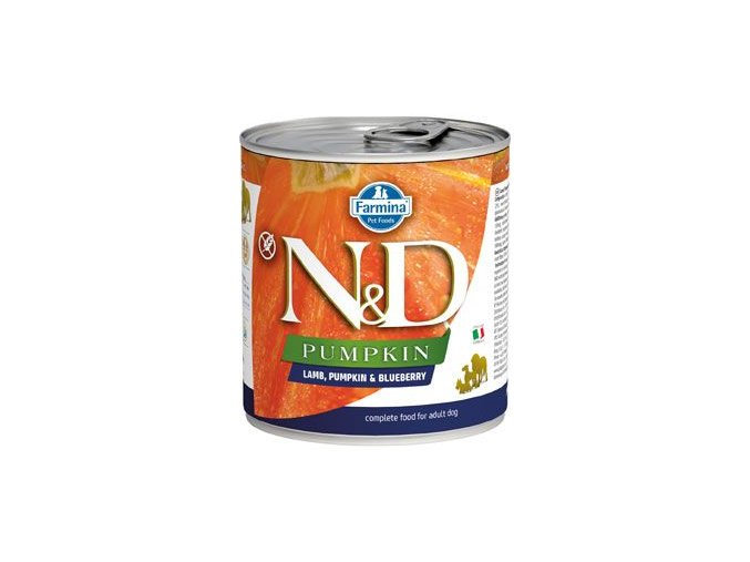 N&D DOG PUMPKIN Adult Lamb & Blueberry 285g