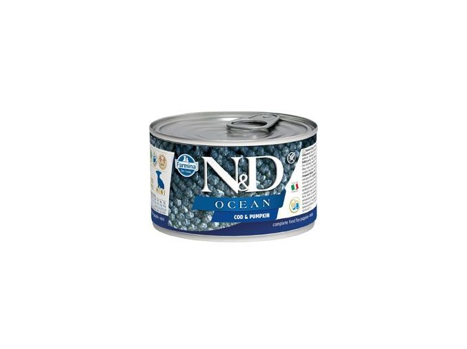 N&D DOG OCEAN Puppy Codfish & Pumpkin Mini 140g