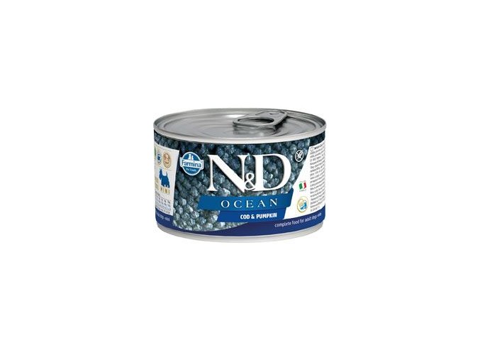 N&D DOG OCEAN Adult Codfish & Pumpkin Mini 140g