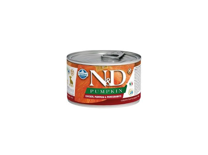 N&D DOG PUMPKIN Puppy Chicken & Pomegranate Mini 140g