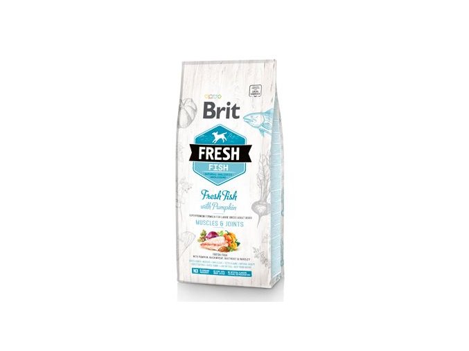 Brit Fresh Dog Fish & Pumpkin Adult Large 2,5kg