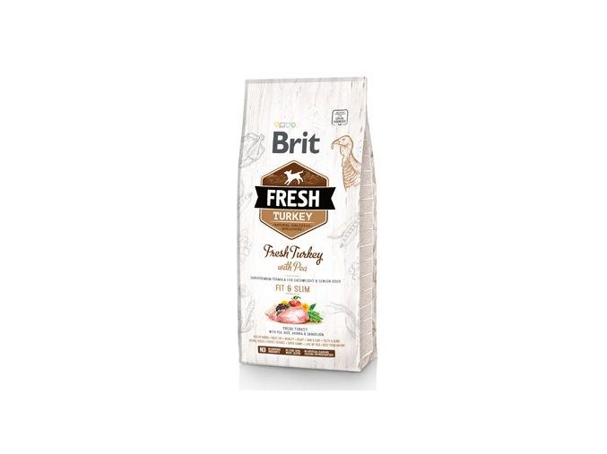 Brit Fresh Dog Turkey & Pea Light Fit & Slim 12kg