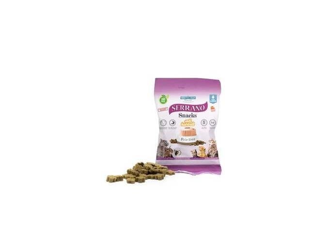 Serrano Snack for Cat-Liver-AntiHairball 50g