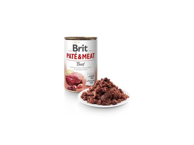 Brit Dog konz Paté & Meat Beef 800g