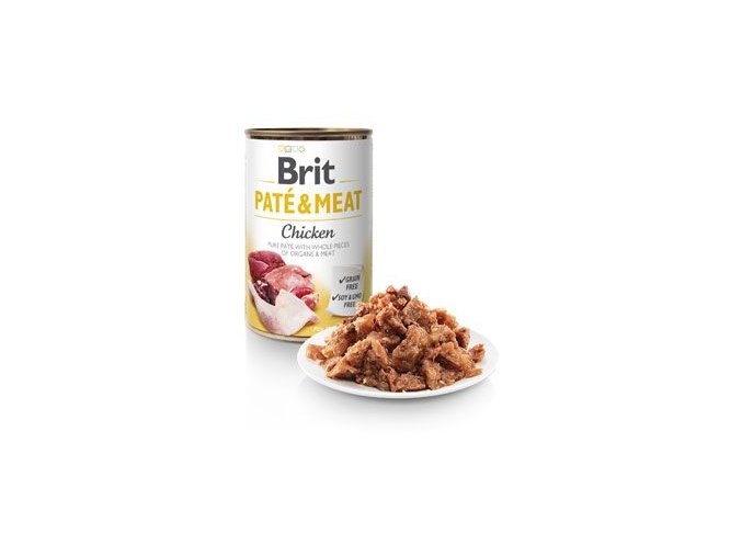 Brit Dog konz Paté & Meat Chicken 800g