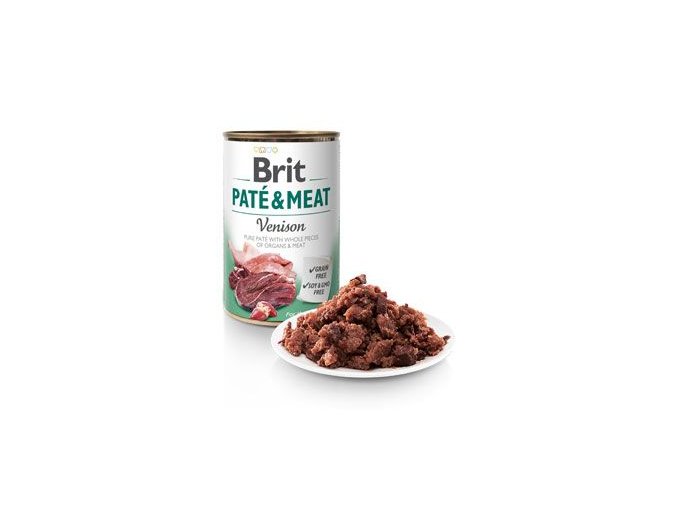 Brit Dog konz Paté & Meat Venison 800g
