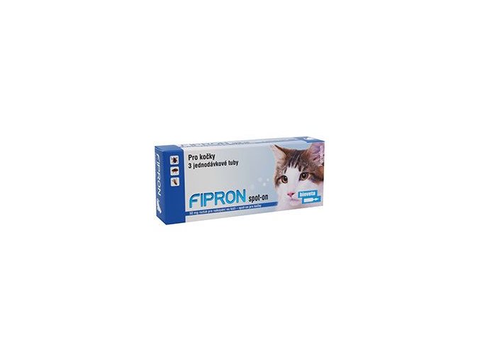 Fipron 50mg Spot-On Cat sol 3x0,5ml