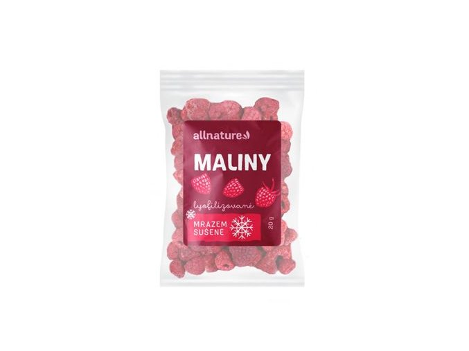 Allnature Malina sušená mrazem celá 20g