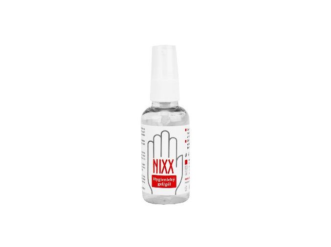 NIXX hygienický gel na ruce s dávkovačem slimm 50ml