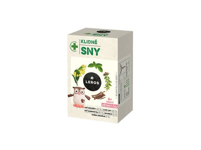 Čaj Leros Dětský Baby Klidné sny 20x1,5g sacc