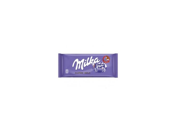 Cukrovinky čokoláda Milka Alpine Milk mléčná 100g