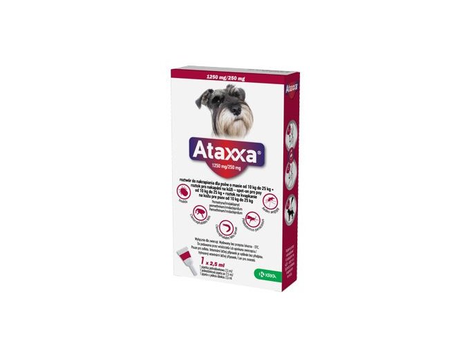 Ataxxa Spot-on Dog L 1250mg/250mg 1x2,5ml