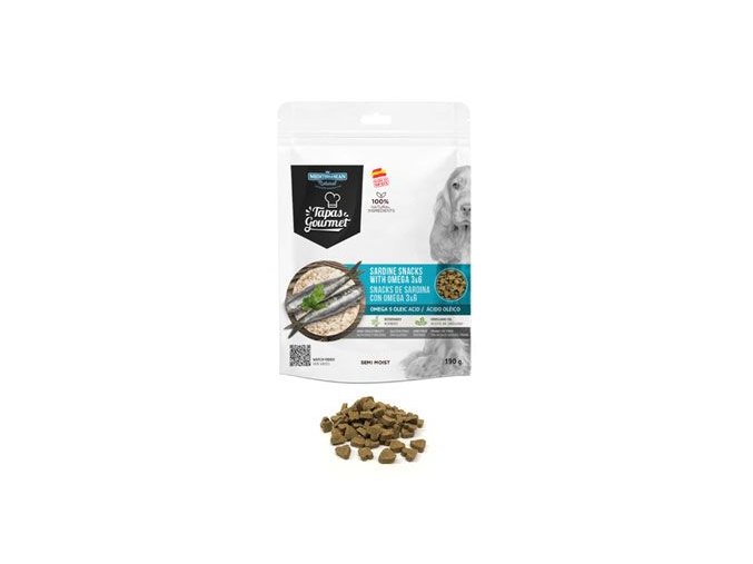 Tapas Gourmet Snack for dog Sardine with Omega3,6 190g