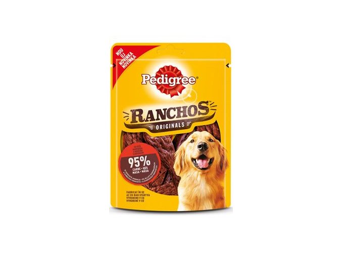 Pedigree Pochoutka Ranchos hovězí 70g