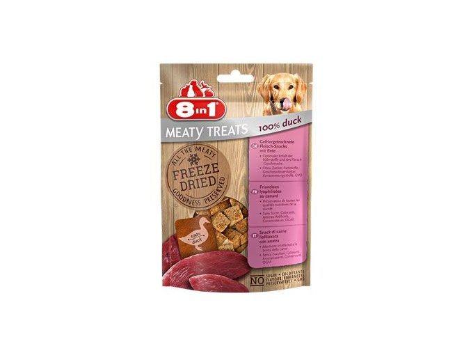 Pochoutka 8in1 Meaty Treats FD Duck 50g