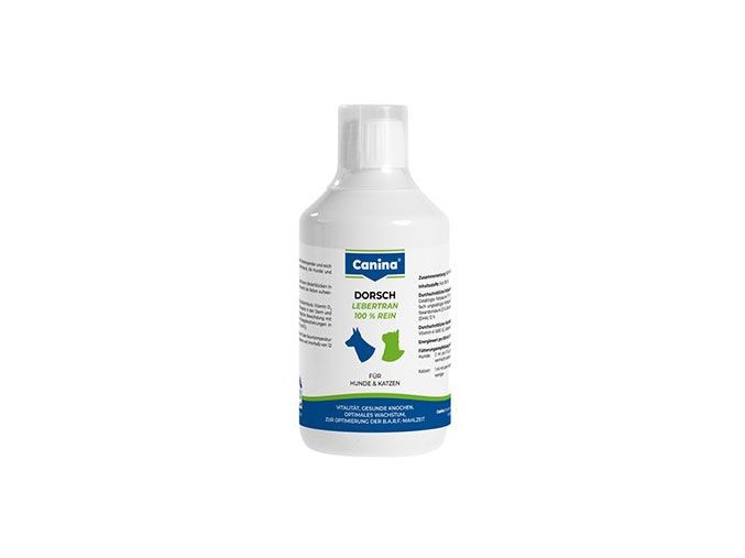 Canina Léčivý olej z tresčích jater 500ml