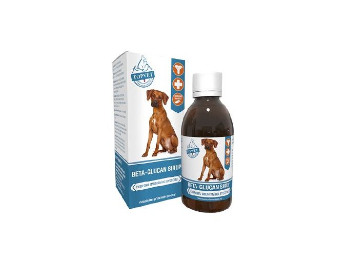 Beta-glucan sirup pro psy TOPVET 200ml