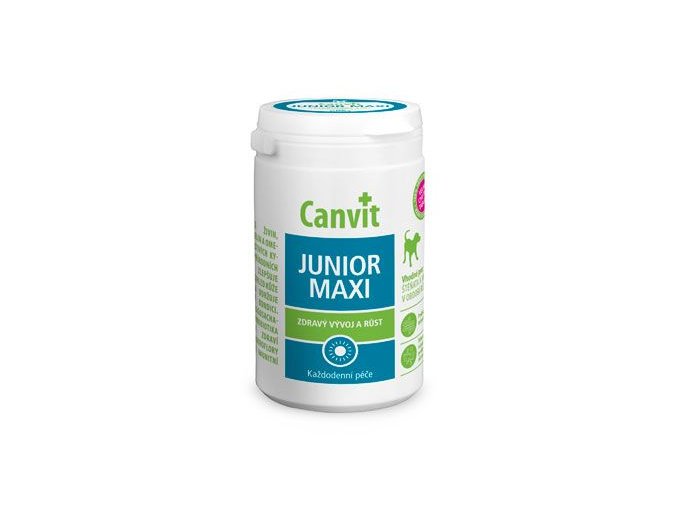 Canvit Junior MAXI pro psy ochucený 230g