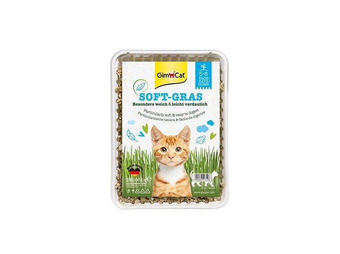 Gimpet kočka Tráva Soft-Grass 100g