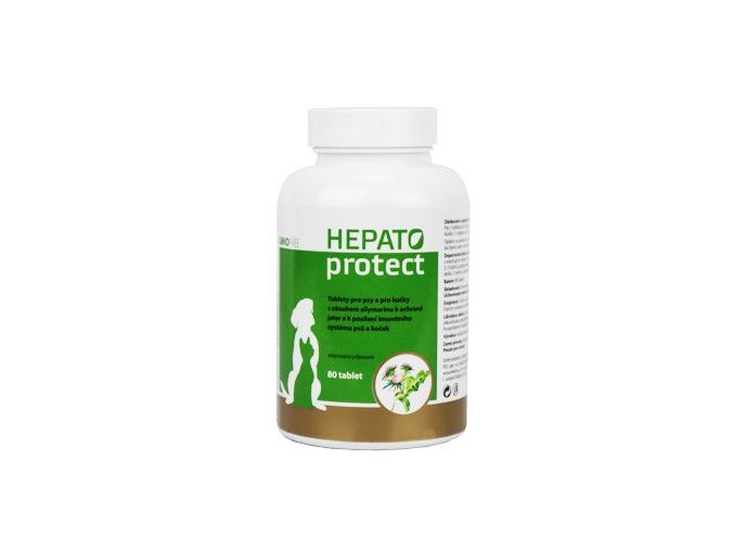 HEPATOprotect tablety pro psy a kočky 80tbl