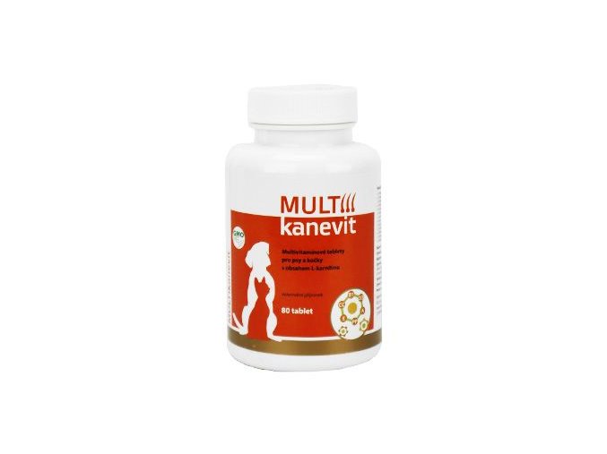 MULTIcanevit tablety pro psy a kočky 80 tbl
