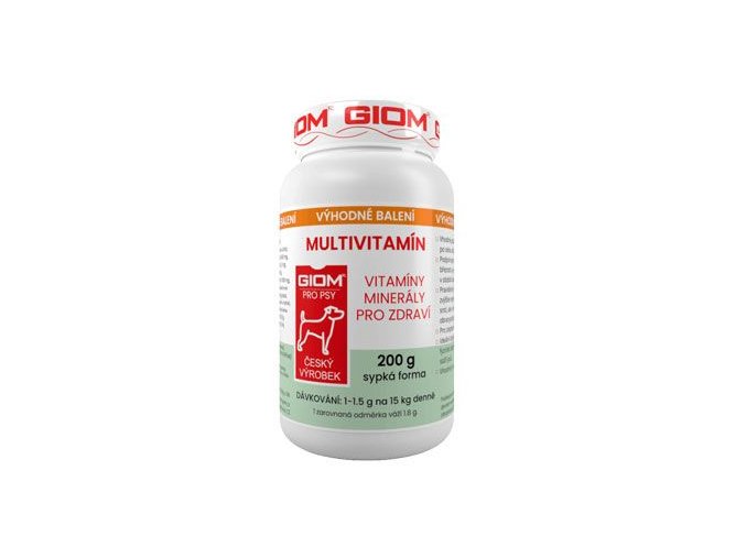 Giom pes Multivitamín 200g plv