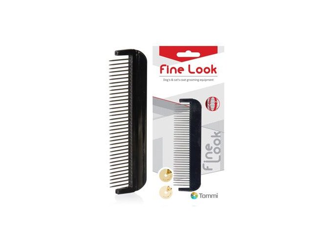 Hřeben Fine Look otočné zuby 13 cm