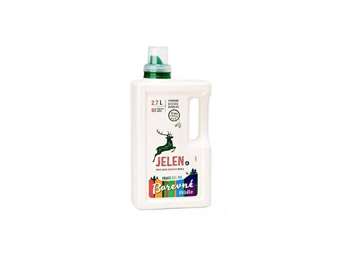 Prací prostředek Jelen color gel 2,7l 60dávek
