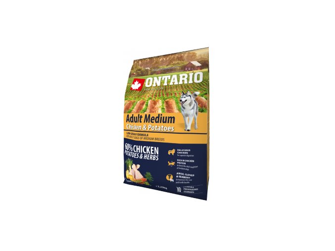 ontario adult medium chicken amp potatoes 2 25 kg default