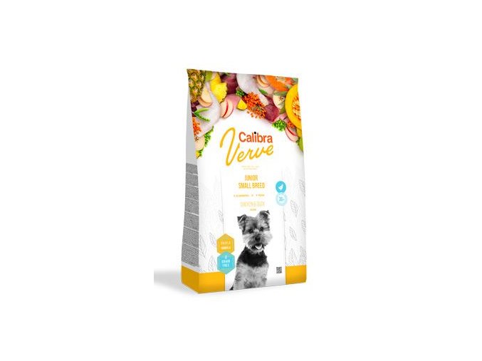 Calibra Dog Verve GF Junior Small Chicken&Duck 1,2kg