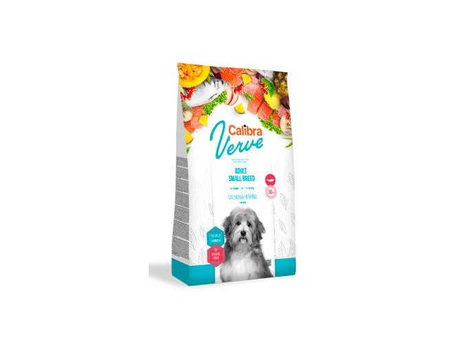 Calibra Dog Verve GF Adult Small Salmon&Herring 1,2kg