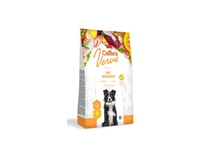 Calibra Dog Verve GF Adult Medium Chicken&Duck 2kg