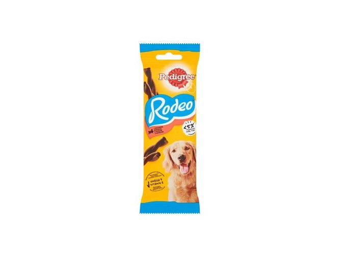 Pedigree Pochoutka Rodeo Duo kuře a slanina 123g