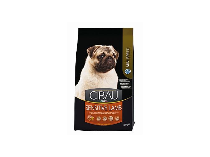 CIBAU Adult Sensitive Lamb&Rice Mini 2,5kg