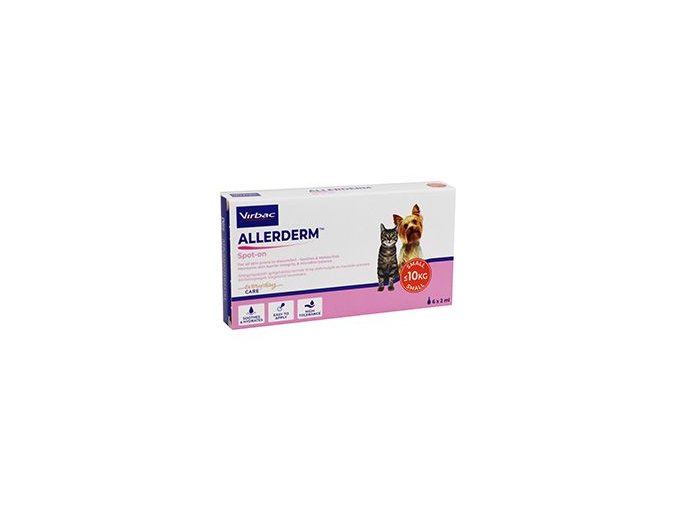 Allerderm Spot on 6x2ml pro psy a kočky do 10kg