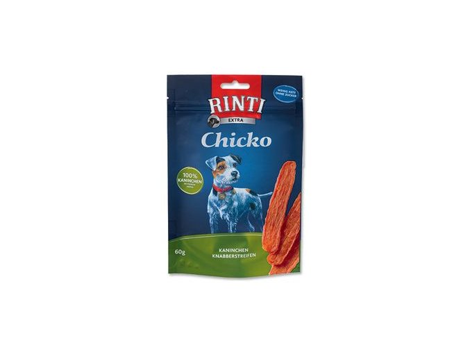 Rinti Dog Extra Chicko pochoutka králík 60g