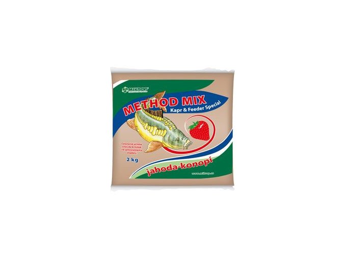 Method mix pro ryby jahoda - konopí 2kg