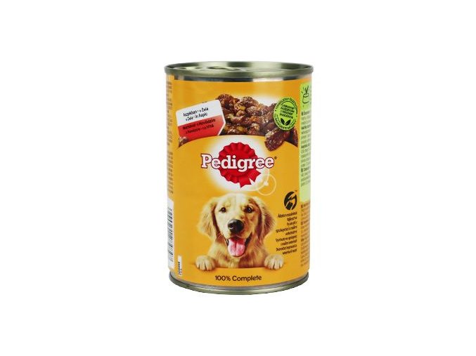 Pedigree konzerva Adult hovězí ve šťávě 400g