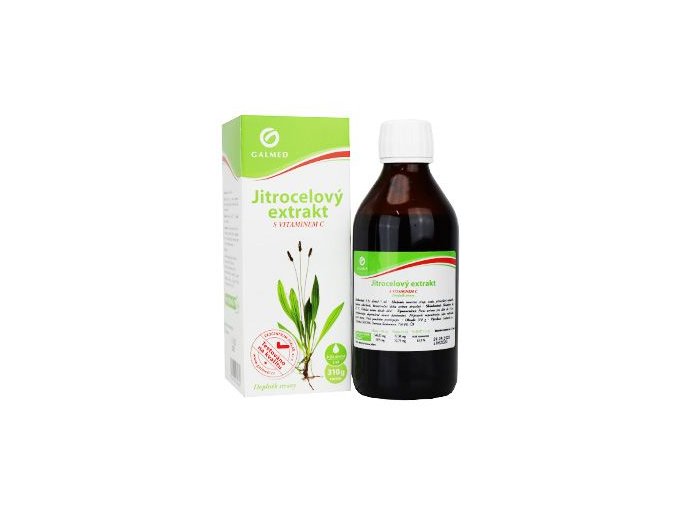 Sirup Jitrocelový s vit. C 310g Extrakt Galmed