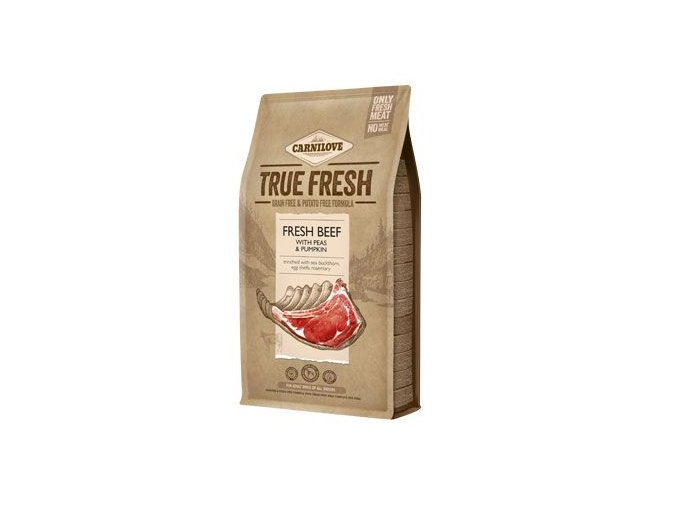 Carnilove dog True Fresh Beef Adult 4 Kg