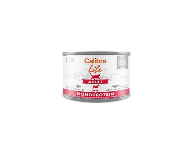 Calibra Cat Life  konz.Adult Beef 200g