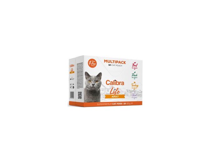 Calibra Cat Life kapsa Adult Multipack 12x85g