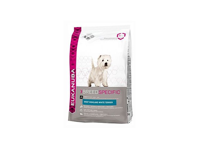 Eukanuba Dog Breed N. West High White Terrier 2,5kg