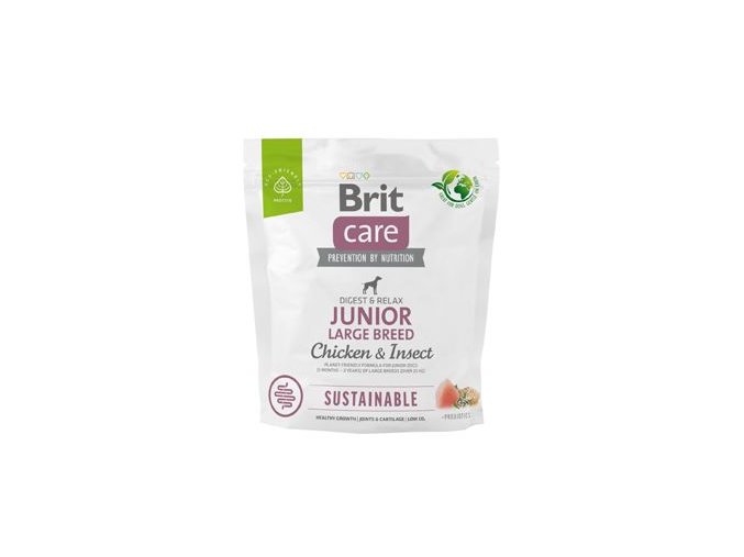 Brit Care Dog Sustainable Junior Large Breed 1kg