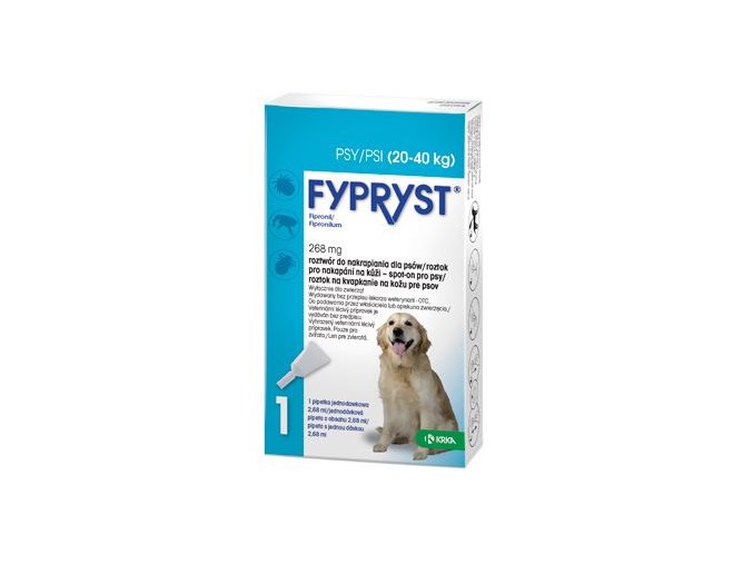 Fypryst Spot-on Dog L sol 1x2,68ml (20-40kg)