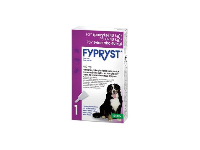 Fypryst Spot-on Dog XL sol 1x4,02ml (nad 40kg)